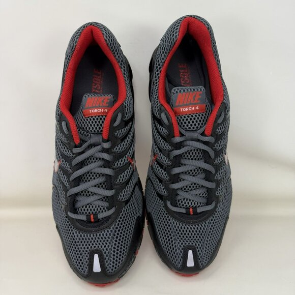 Nike Air Max Torch 4 Running Shoes Gray Red Men’s Size 11.5 - Picture 5 of 8
